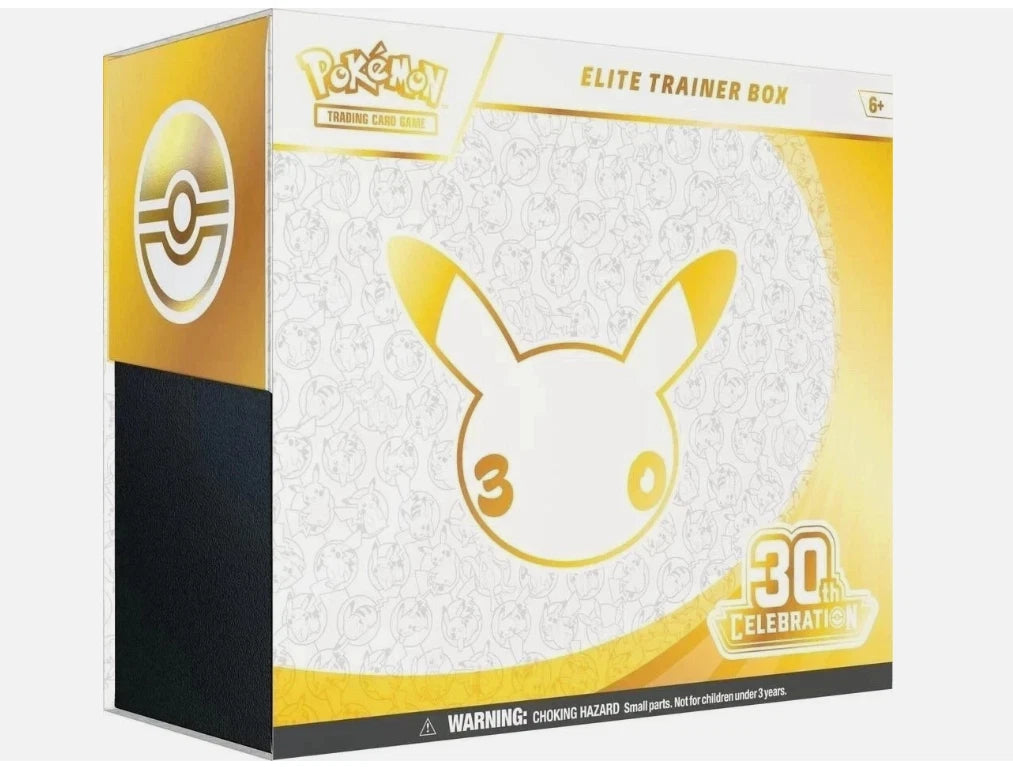 Pokemon 30th Anniversary Celebration Elite Trainer Box ETB PRESALE (Limit 1)