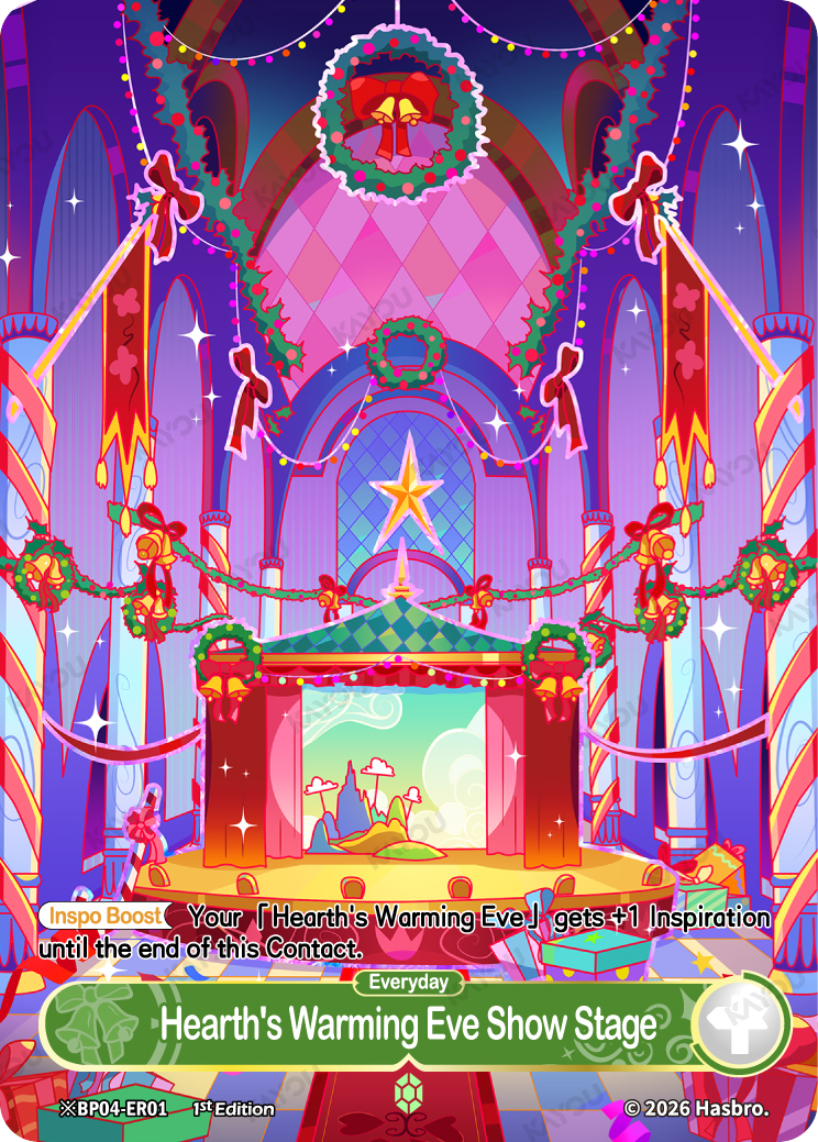 Hearth's Warming Eve Show Stage ※BP04-ER01-B