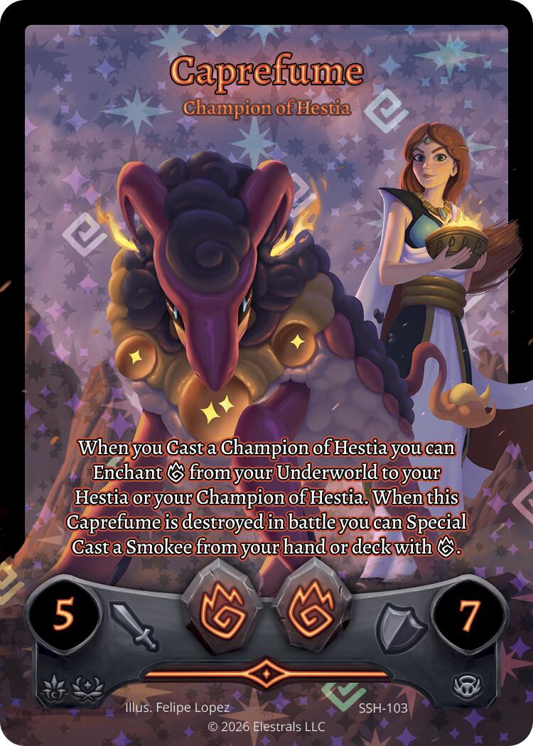 Caprefume - Champion of Hestia (Full Art)