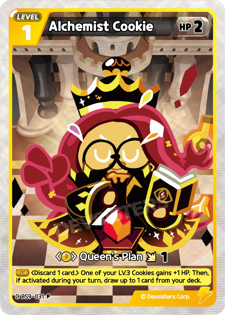 Alchemist Cookie BS9-031 PROMO (YELLOW)