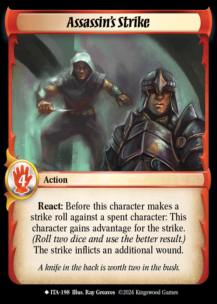 Assassin's Strike ITA-198 Foil