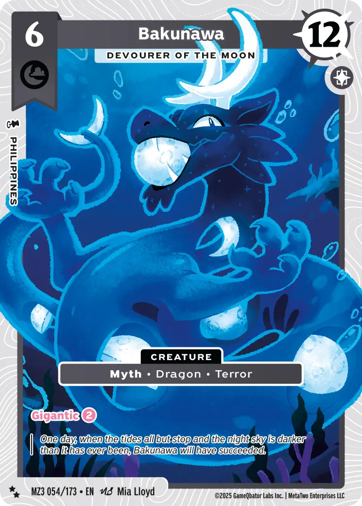 Bakunawa MZ3_054 Super Rare