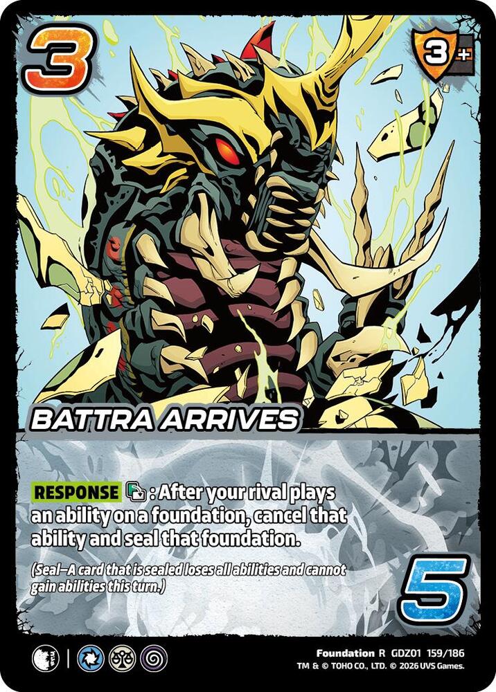 Reign of Kaiju: Battra Arrives 159-186 Rare
