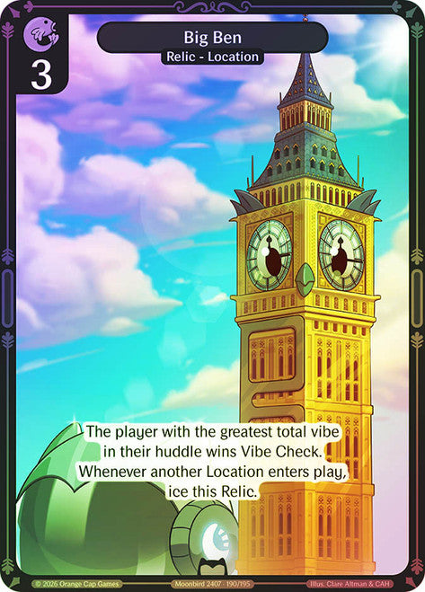 Big Ben #190 Uncommon Birb Foil
