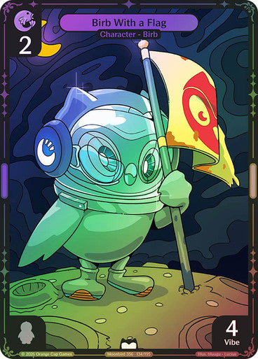 Birb With a Flag #134 Common Birb Foil