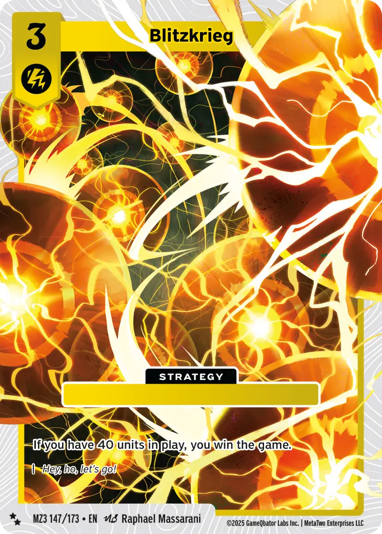 Blitzkrieg MZ3_147 Super Rare