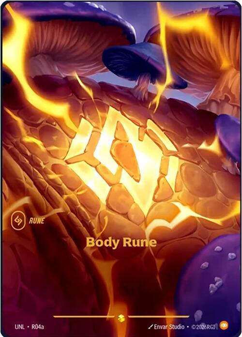 Body Rune R04a Showcase Riftbound Unleashed