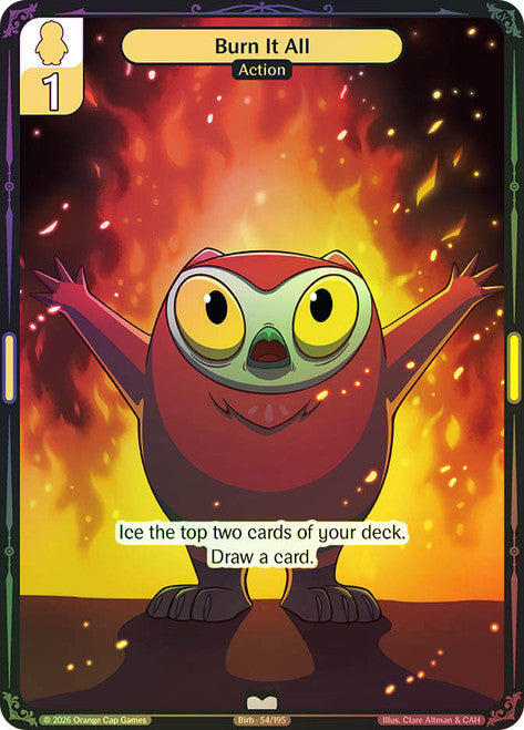 Burn It All #055 Uncommon Foil