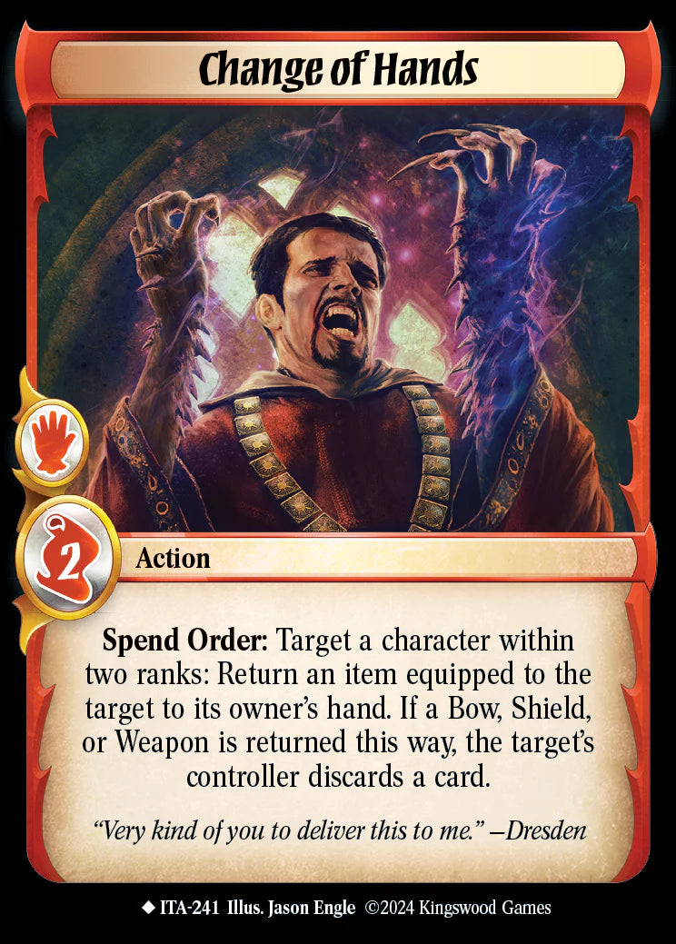 Change of Hands ITA-241