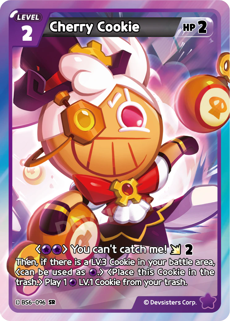 Cherry Cookie BS6_096 Purple SR