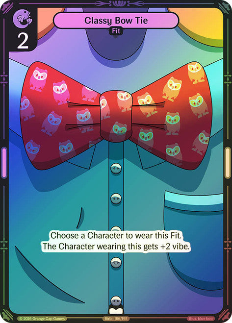 Classy Bow Tie #186 Foil