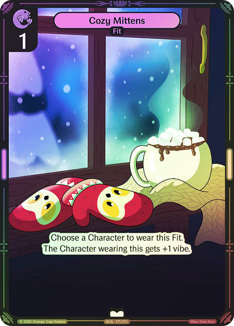 Cozy Mittens #172 Common Foil