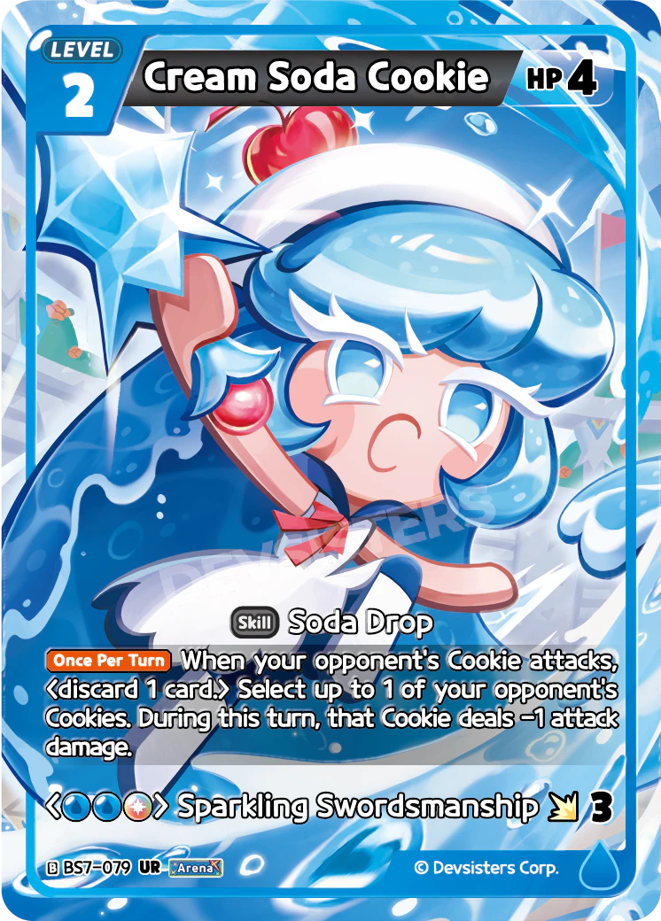 Cream Soda Cookie BS7_079 Blue Mix UR
