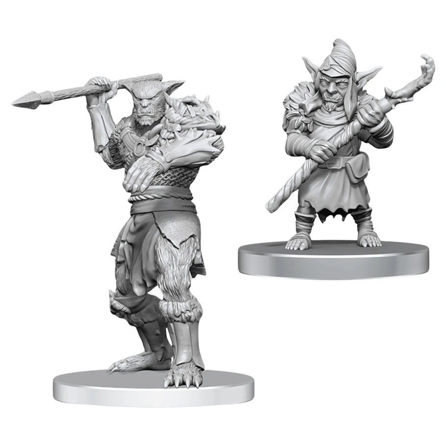 D&D Nolzur's Marvelous Miniatures: Bugbear Stalker & Goblin Hexer