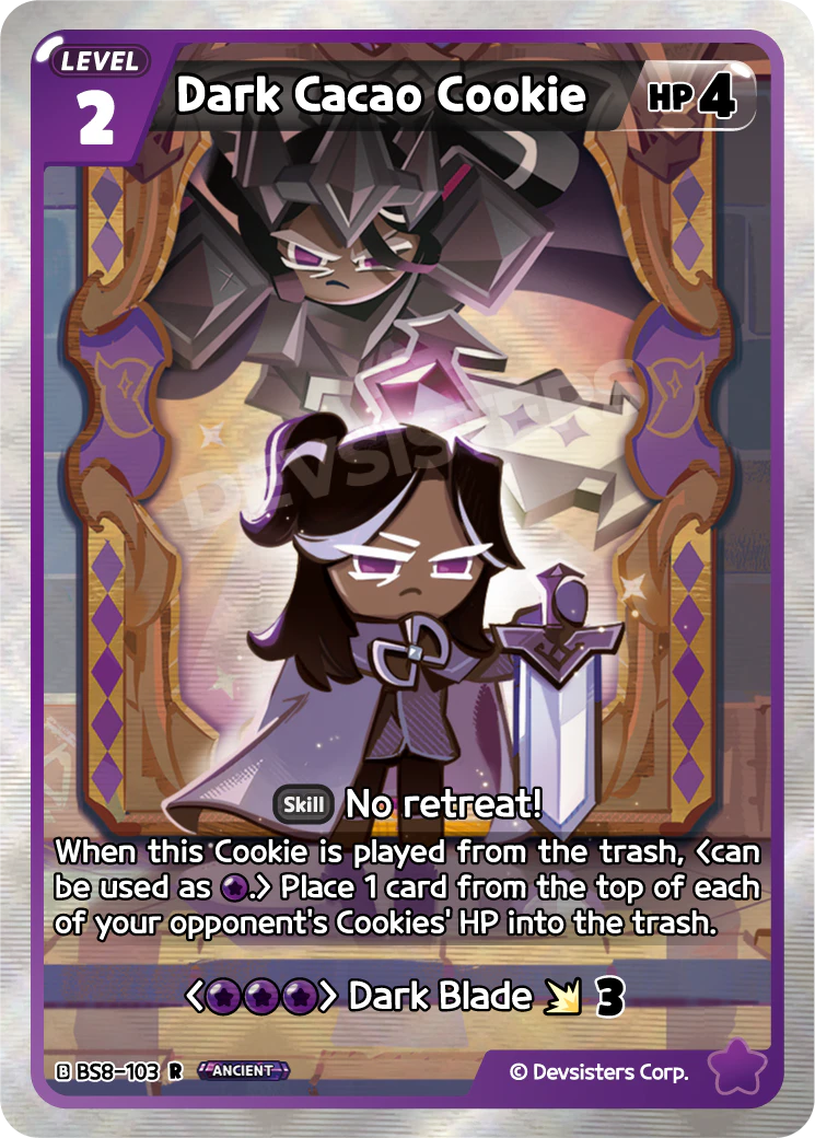 Dark Cacao Cookie BS8-103 ANCEINT RARE