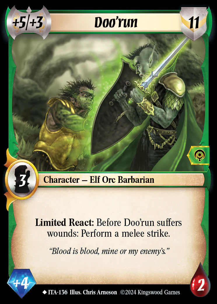 Doo'run ITA-136 Uncommon