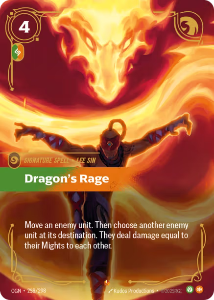 Dragon's Rage OGN 258-298 Epic
