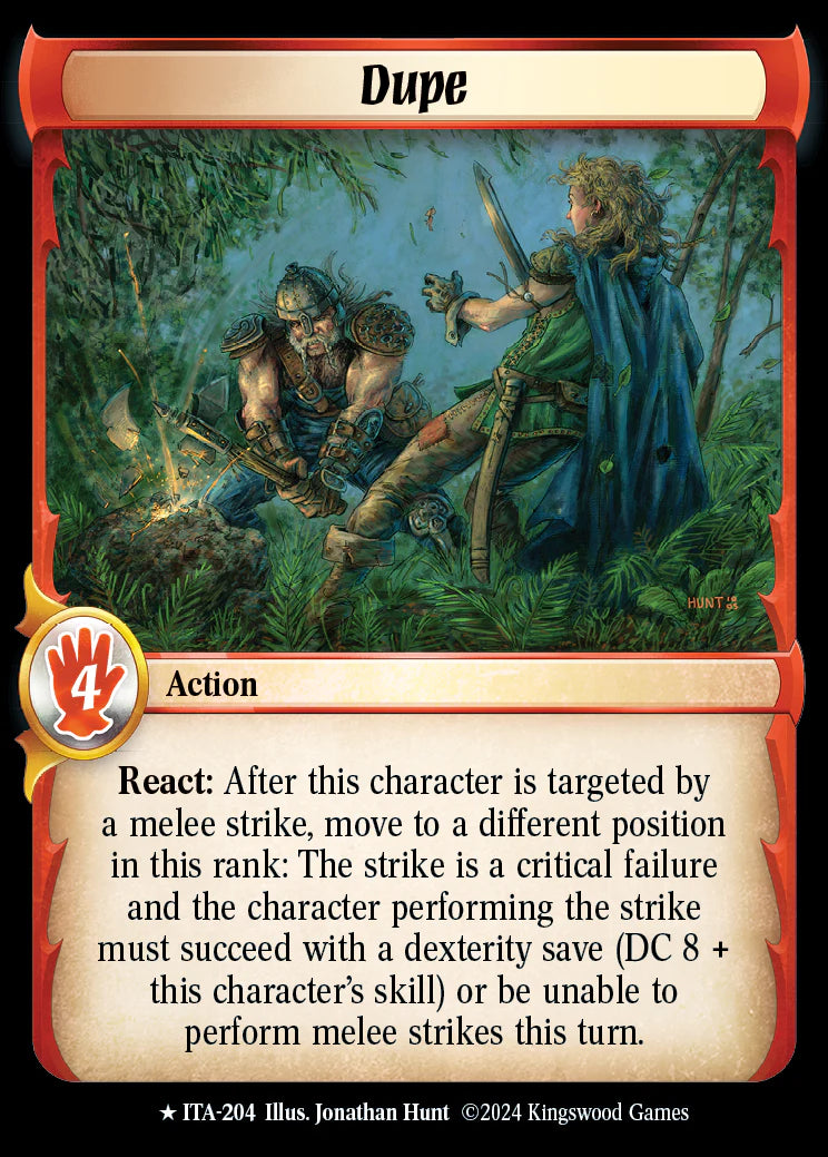 Dupe ITA-204 Rare Foil