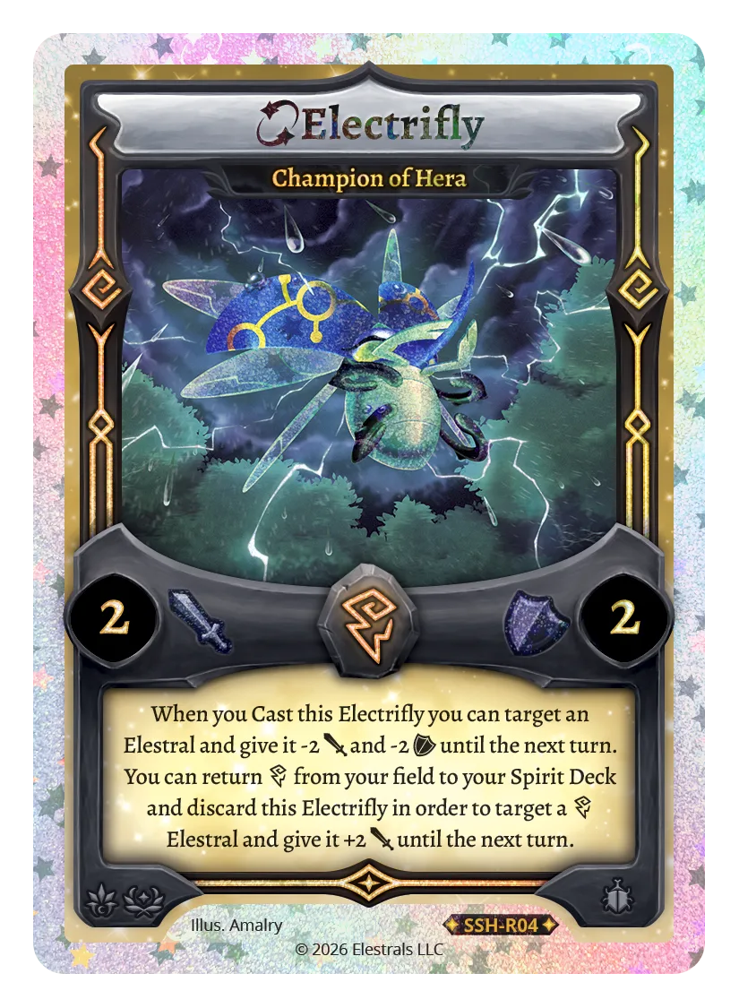 Snowshade: Electrifly - Champion of Hera SSH-R04