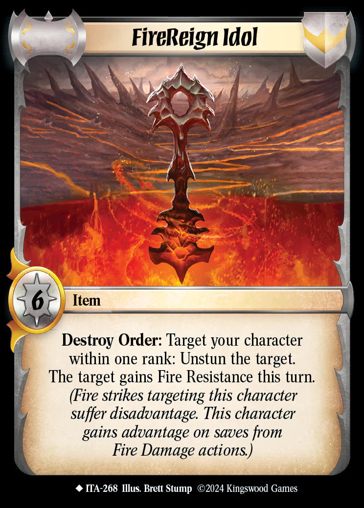FireReign Idol ITA-268 Foil