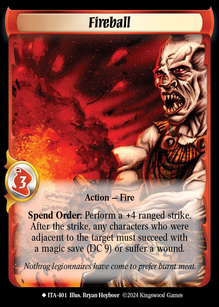 Fireball ITA-401 (Extended Art) Uncommon