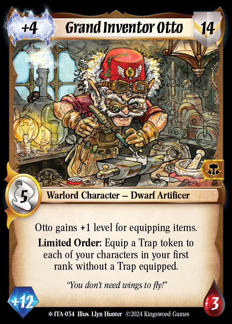Grand Inventor Otto ITA-034 Legendary Foil