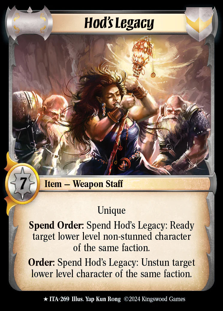 Hod's Legacy ITA-269 Rare