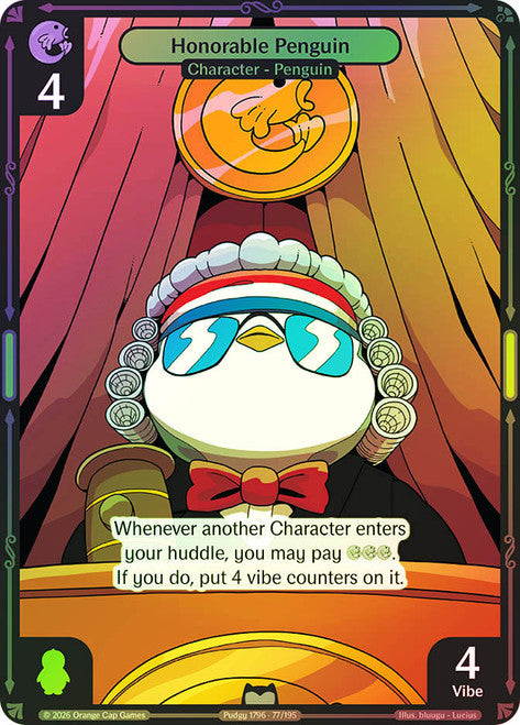 Honorable Penguin #077 Uncommon Foil