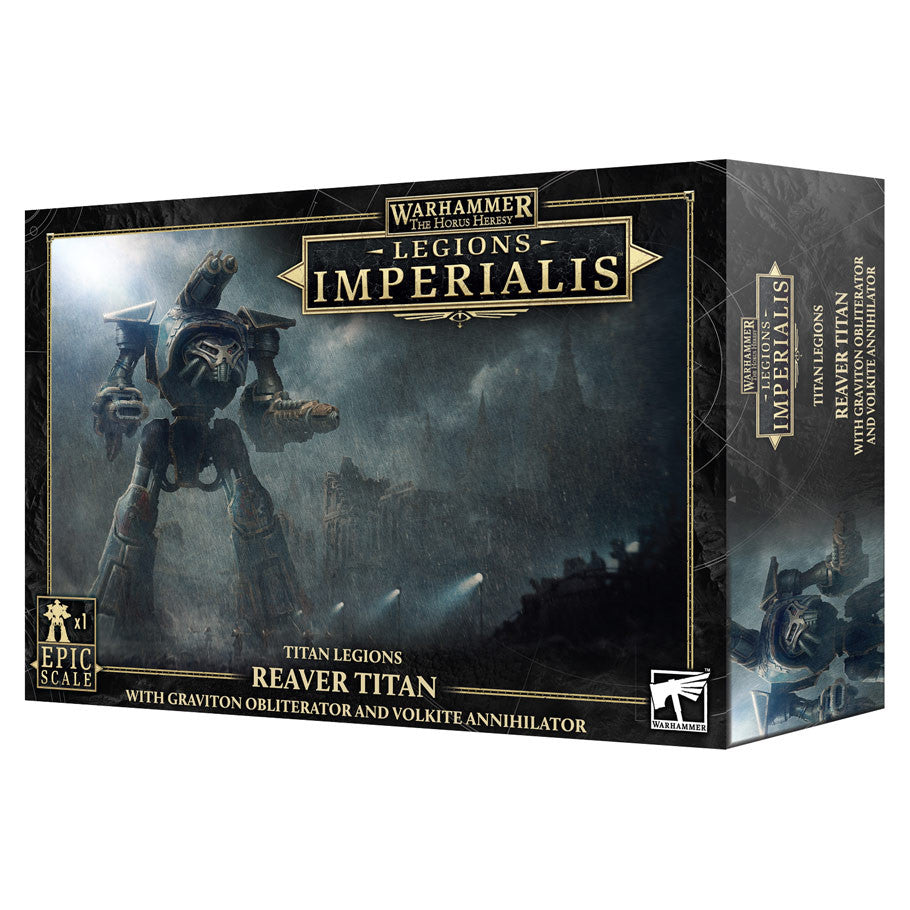 Horus Heresy Legions Imperalis Warlord Titan Graviton Obliterator & Volkite Annihilator
