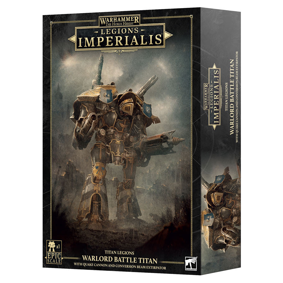 Horus Heresy: Legions Imperialis: Warlord Titan Quake Cannon & Beam Extirpator)