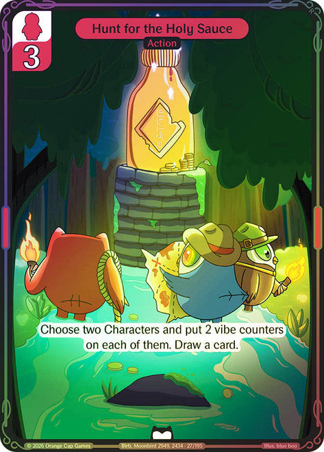 Vibes: Birb & Pengu: Hunt For The Holy Sauce #027 Birb Foil