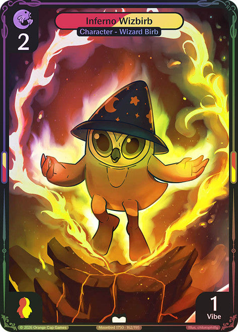 Inferno Wizbirb #162 Common Foil
