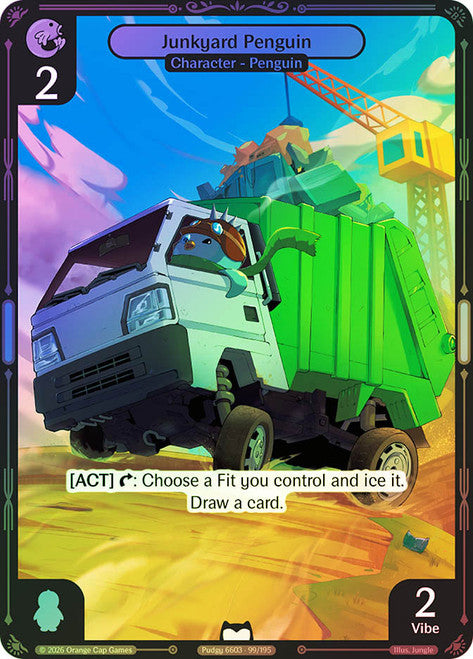 Vibes: Birb & Pengu: Junkyard Penguin #099 Foil