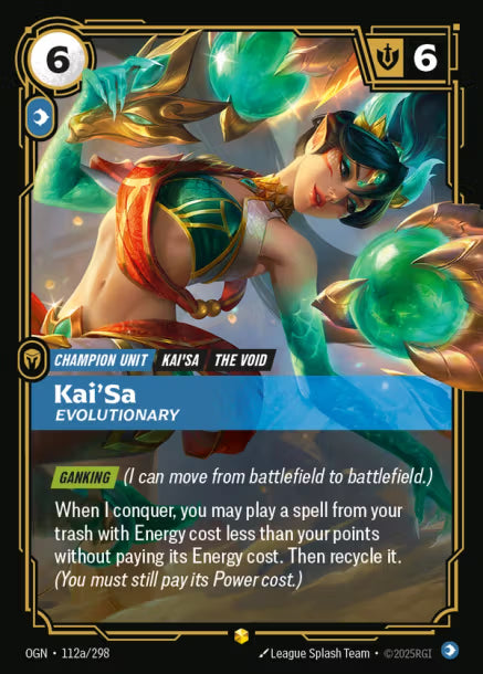 Kai'Sa, Evolutionary OGN 112a-298 Showcase