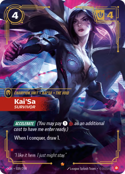 Kai'Sa, Survivor OGN 039-298 Epic