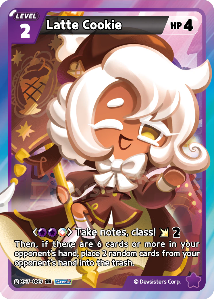 Latte Cookie BS7_089 Purple Mix SR