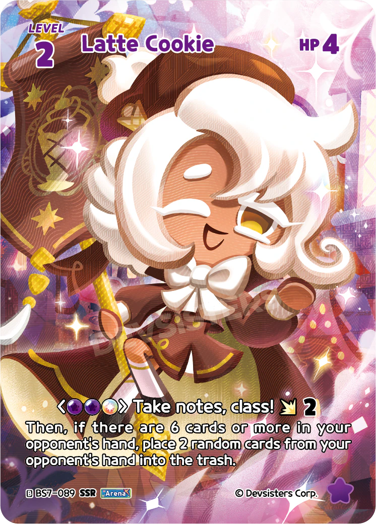 Latte Cookie BS7_089 Purple Mix SSR