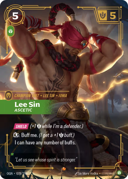 Lee Sin, Ascetic OGN 078-298 Epic