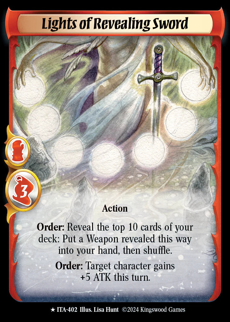 Lights of Revealing Sword ITA-402 Extended Art