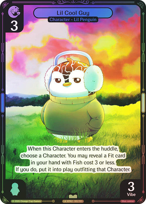 Lil Cool Guy #105 Uncommon Foil