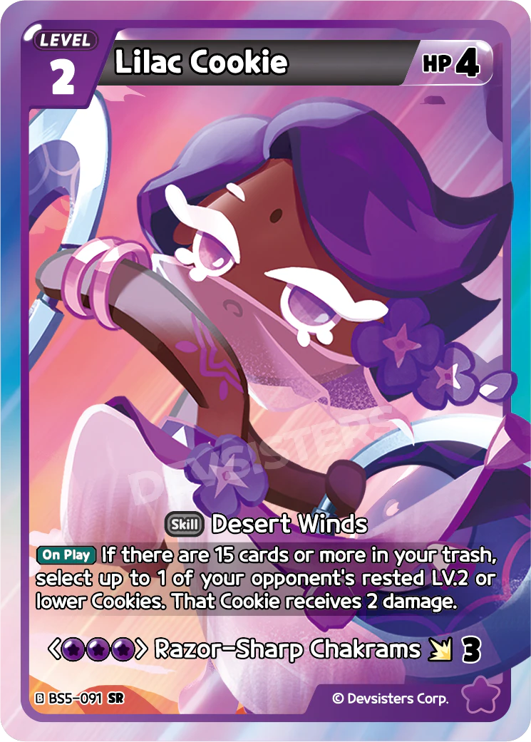Lilac Cookie BS5_091 Purple SR