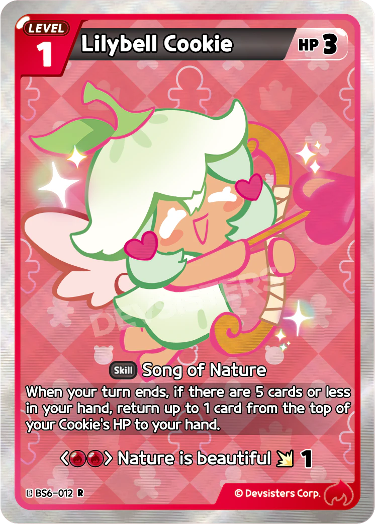 Lilybell Cookie BS6_012 Red Rare