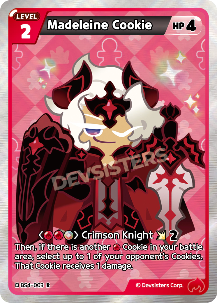 Madeleine Cookie BS4-003 Rare