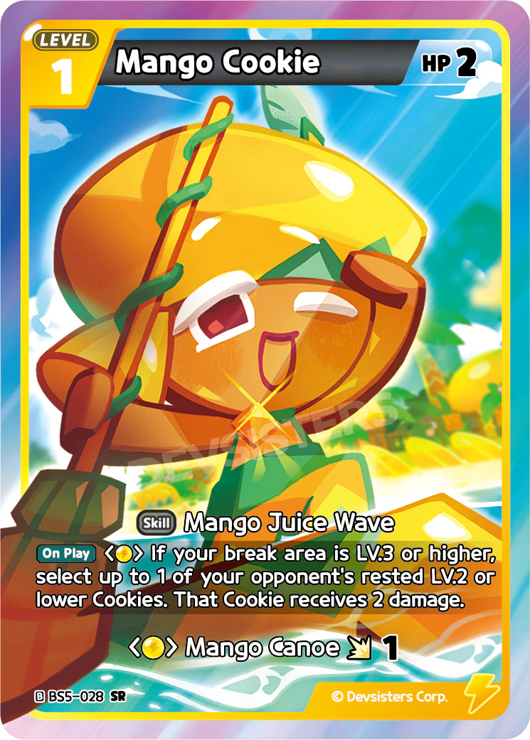 Mango Cookie BS5_028 Yellow SR