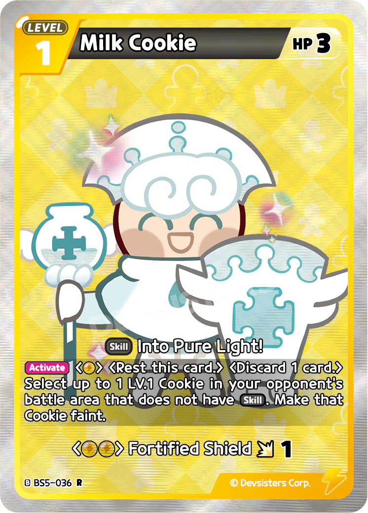 Milk Cookie BS5_036 Yellow Rare