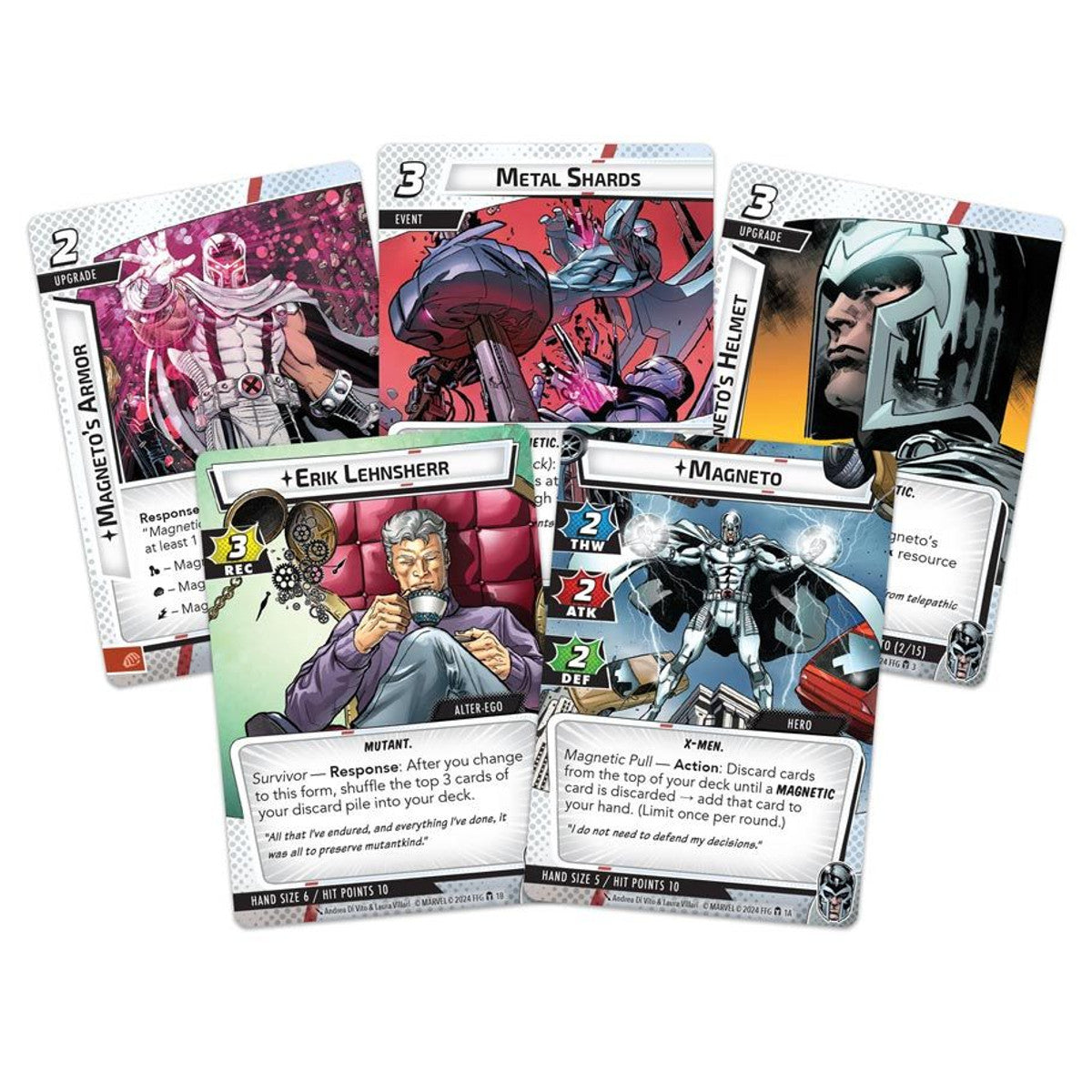 Marvel Champions LCG Magneto Hero Pack