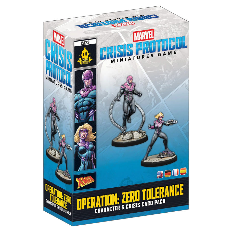 Marvel Crisis Protocol Operation Zero Tolerance Character & Crisis Card Pack