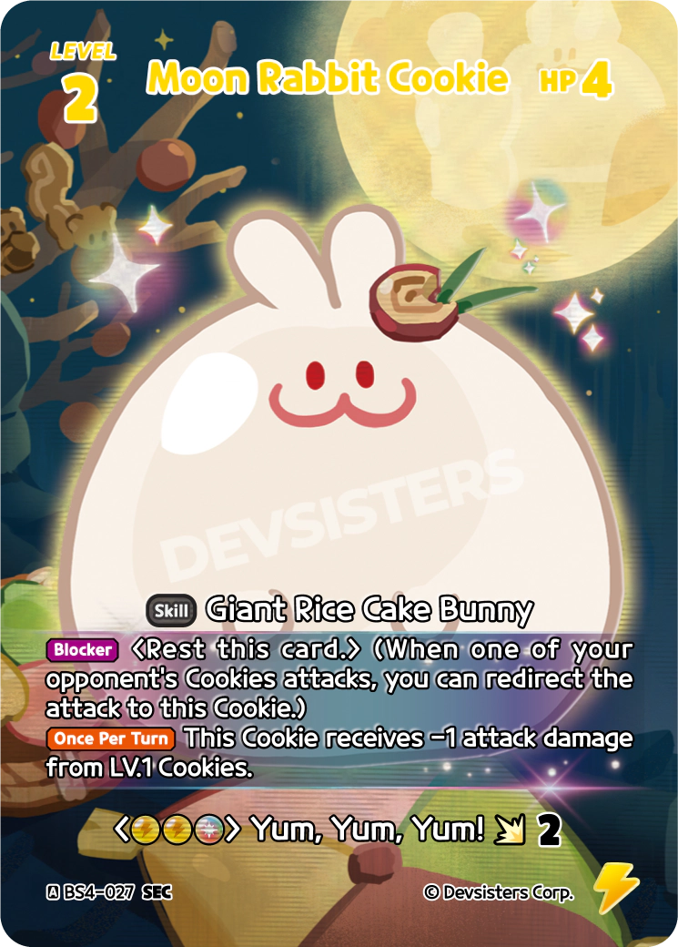 Moon Rabbit Cookie BS4_027 SEC
