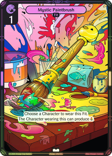 Vibes: Birb & Pengu: Mystic Paintbrush #171 Foil