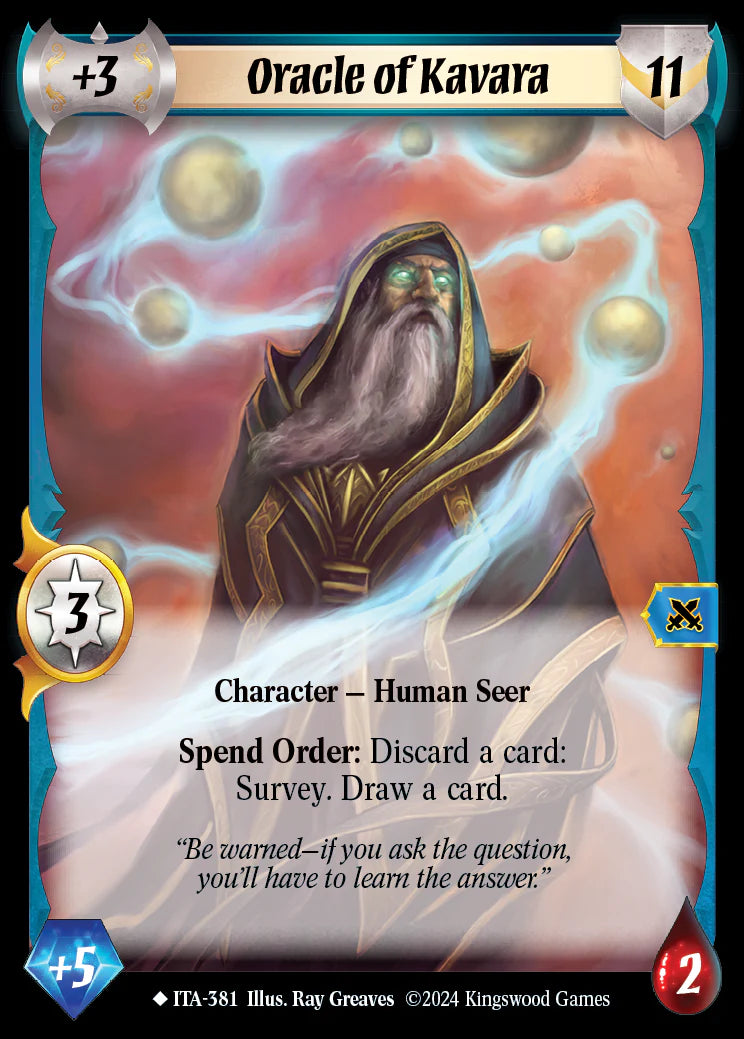 Oracle of Kavara ITA-381 Extended Art Foil